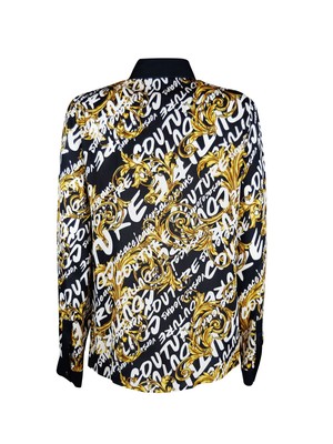Pre-owned Versace Jeans Couture Shirts Black