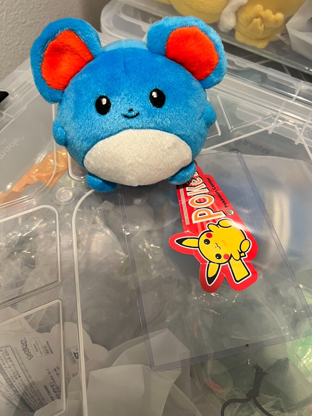 Marill Pokedoll Plush 2002 Japan Pokemon Center Poke Doll
