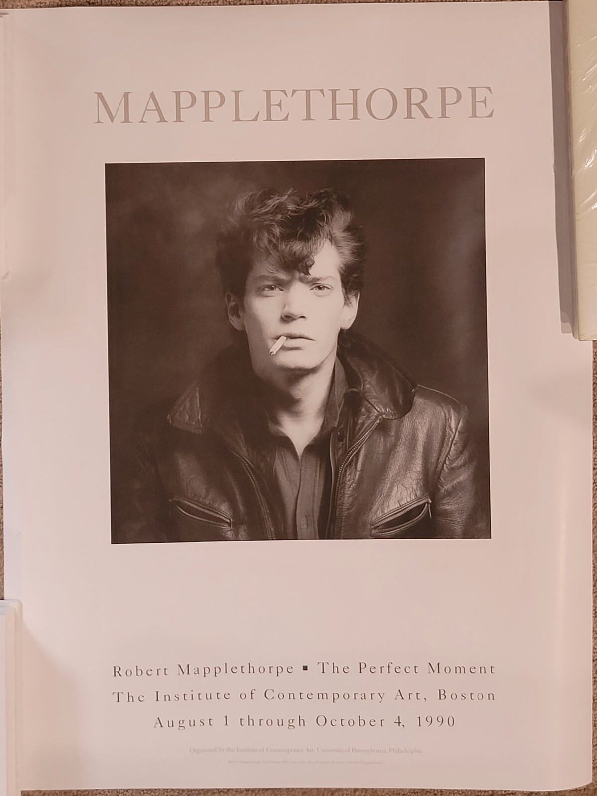 【はむ様】Robert Mapplethorpe ポスター Orchids,1989/ロバート・メープルソープ 【Robert Mapplethorpe