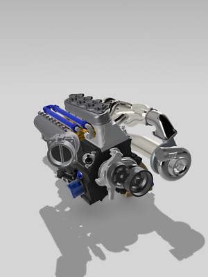 4 Cylinder LSX Engine Sequential Gearbox