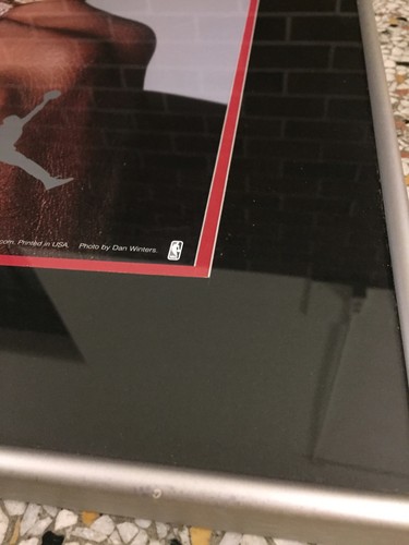 ORIGINAL NIKE MICHAEL AIR JORDAN 6 RINGS POSTER 1999 COSTACOS BULLS 23 x 35