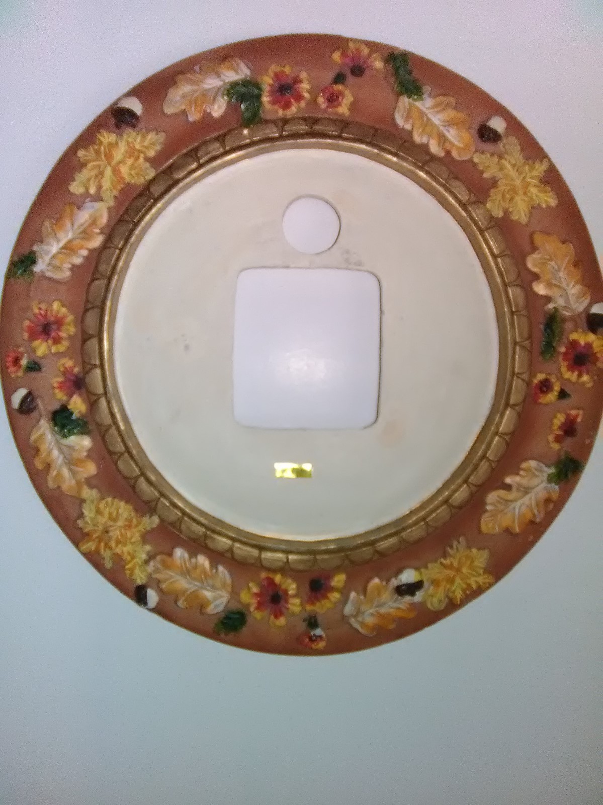 Holiday Clock Interchangeable 6 in 1 QVC 4th of July Christmas Holloween Easter