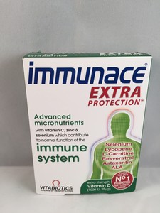 Reviews Vitabiotics Immunace Extra Protection Tablet 30 Capsules Ebay