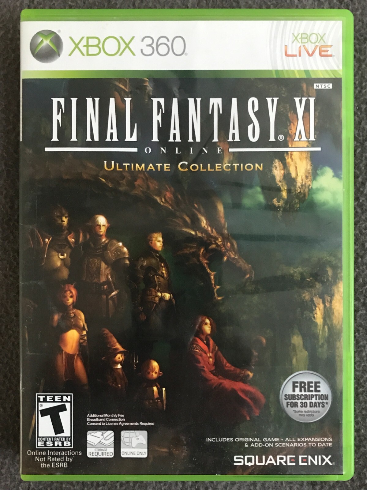 [スクウェア・エニックス] FINAL FANTASY XI ONLINE Final Fantasy XI Online (Xbox 360) | eBay