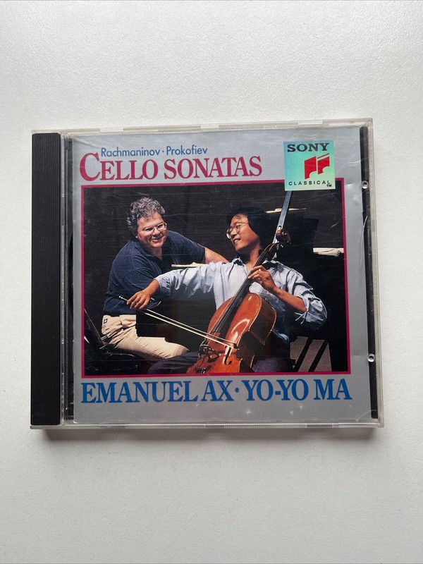 Cd Prokofiev Rachmaninov Sonatas For Cello And Piano Yo-Yo Ma Emanuel Ax