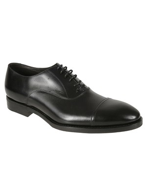 Pre-owned Henderson Baracco Classic Oxford Shoes In Black