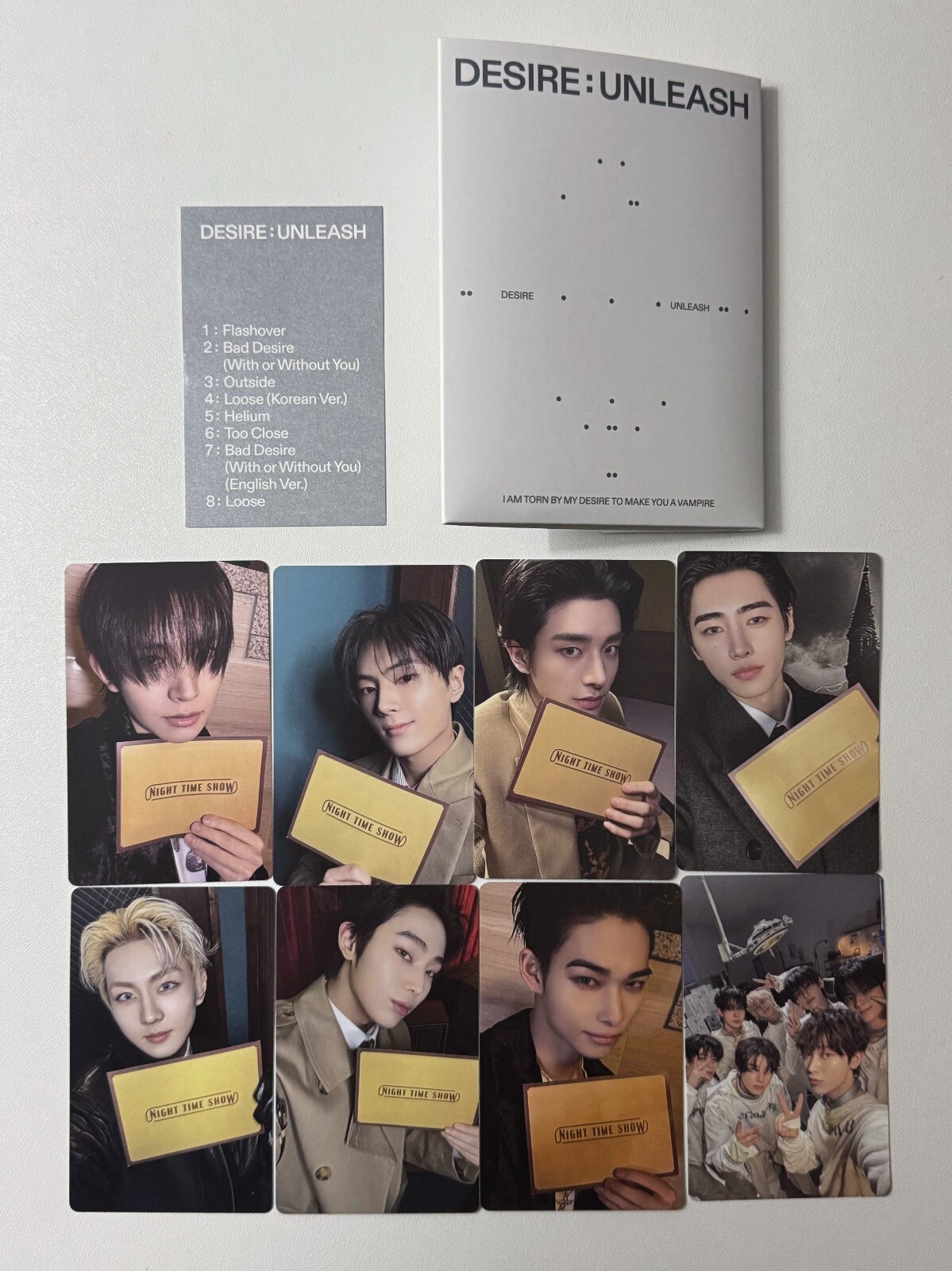ENHYPEN DESIRE:UNLEASH weverse album セット Youtube,Weverse特典）ENHYPEN - 6th ミニアルバム DESIRE UNLEASH