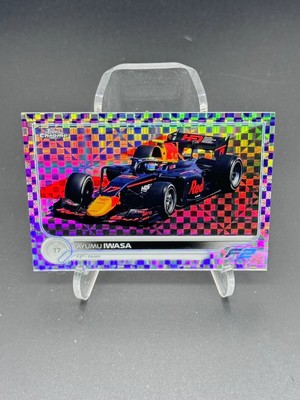 2022 Topps Chrome Formula 1 F1 Ayumu Iwasa Purple Checker Falg 120/199#144  NAN