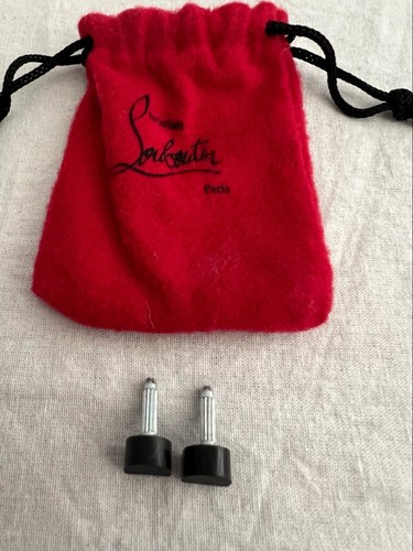 NEW Christian Louboutin Shoes Repair Replacement Heel Black