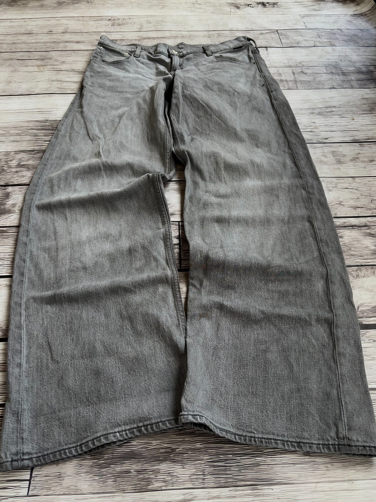 CRAZY SK8 VTG 🔥JNCO VIBE RAP BAGGY WASHED FLARED JEANS | eBay