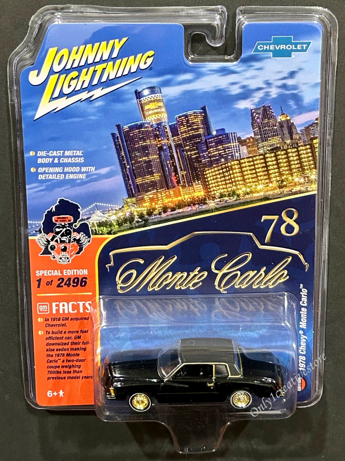 ジョニーライトニング1978 Monte Carloローライダーミニカー未開封☆ Johnny Lightning 1978 Chevy Monte Carlo 1:64 Black | eBay