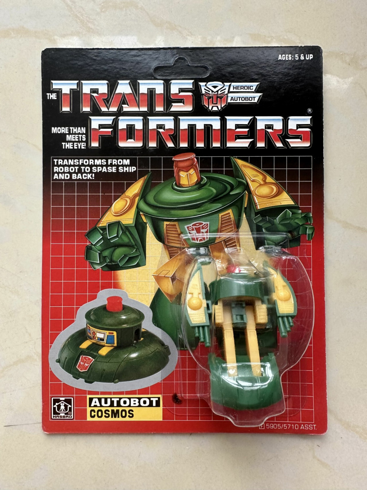 数量限定セール  Transformers in New Toy 80's Figure Action Reissue Cosmos G1 アメコミ