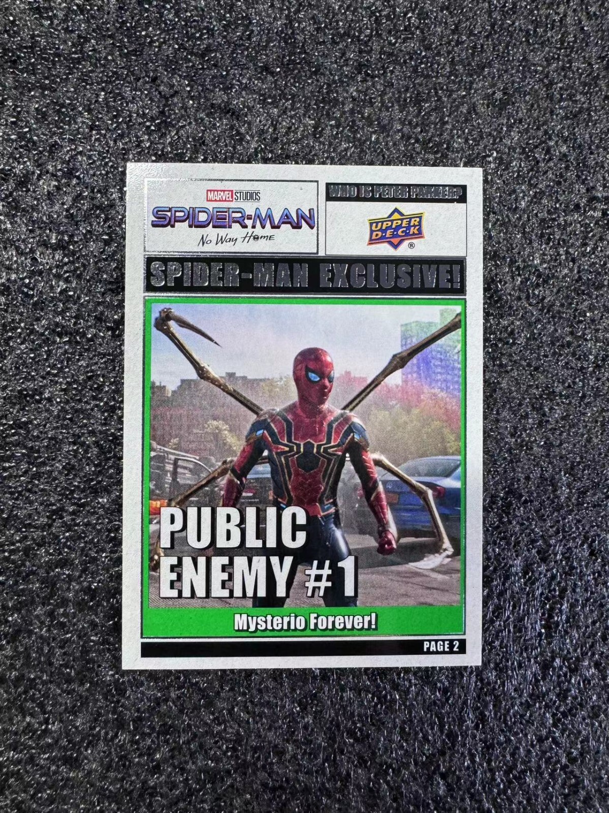 Amazon.com: 2023 Upper Deck Marvel Studios 'Spider-Man: No