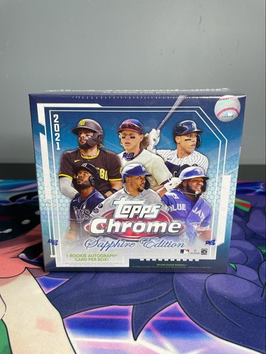2021 Topps Baseball Chrome Sapphire Edition -Sealed Hobby