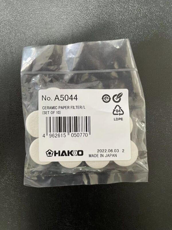 Hakko A5044 Ceramic Filter 10 Pack for FR-310/FR-4103(FR-410, FR-701, FR-702)