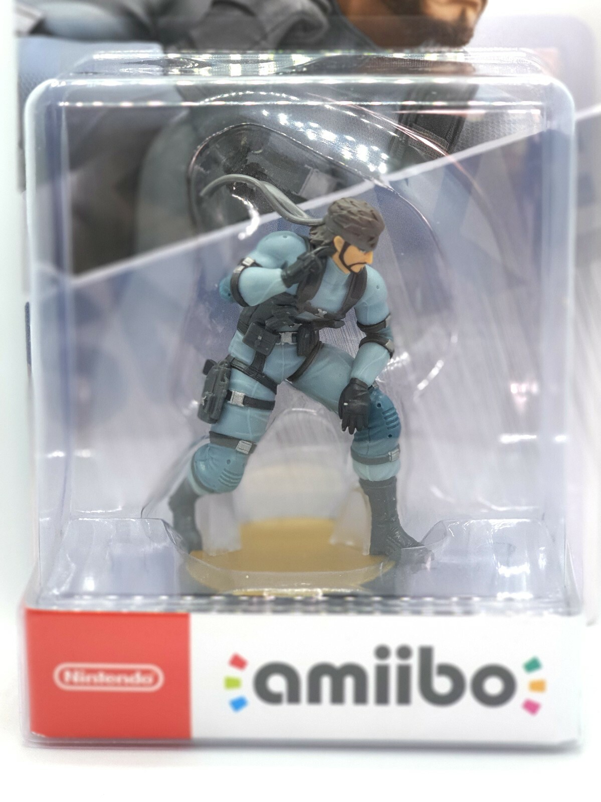 Nintendo Super Smash Bros Metal Gear Snake Amiibo Collection
