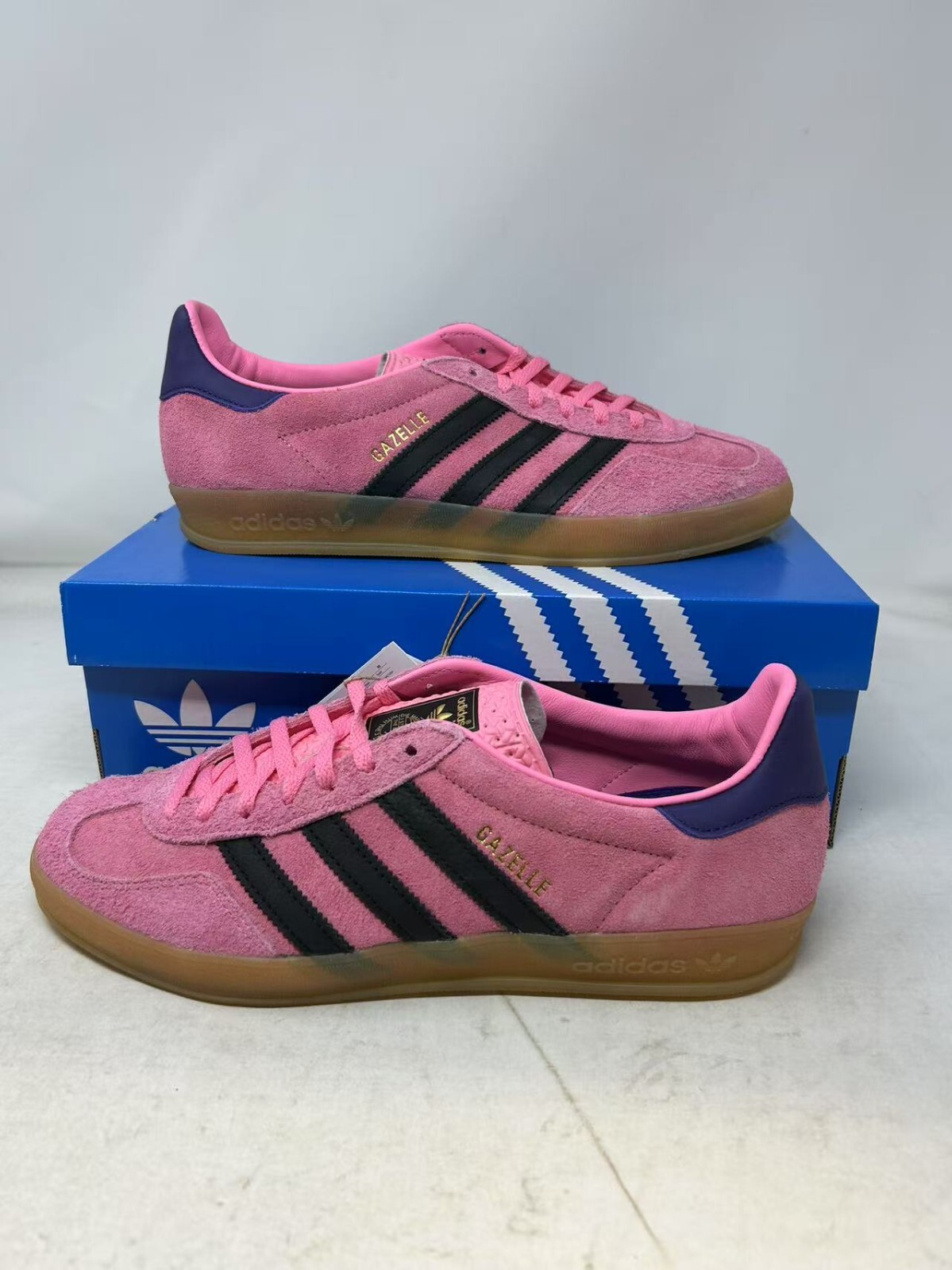 Adidas Originals Gazelle Indoor Bliss Pink Womans Size10.5