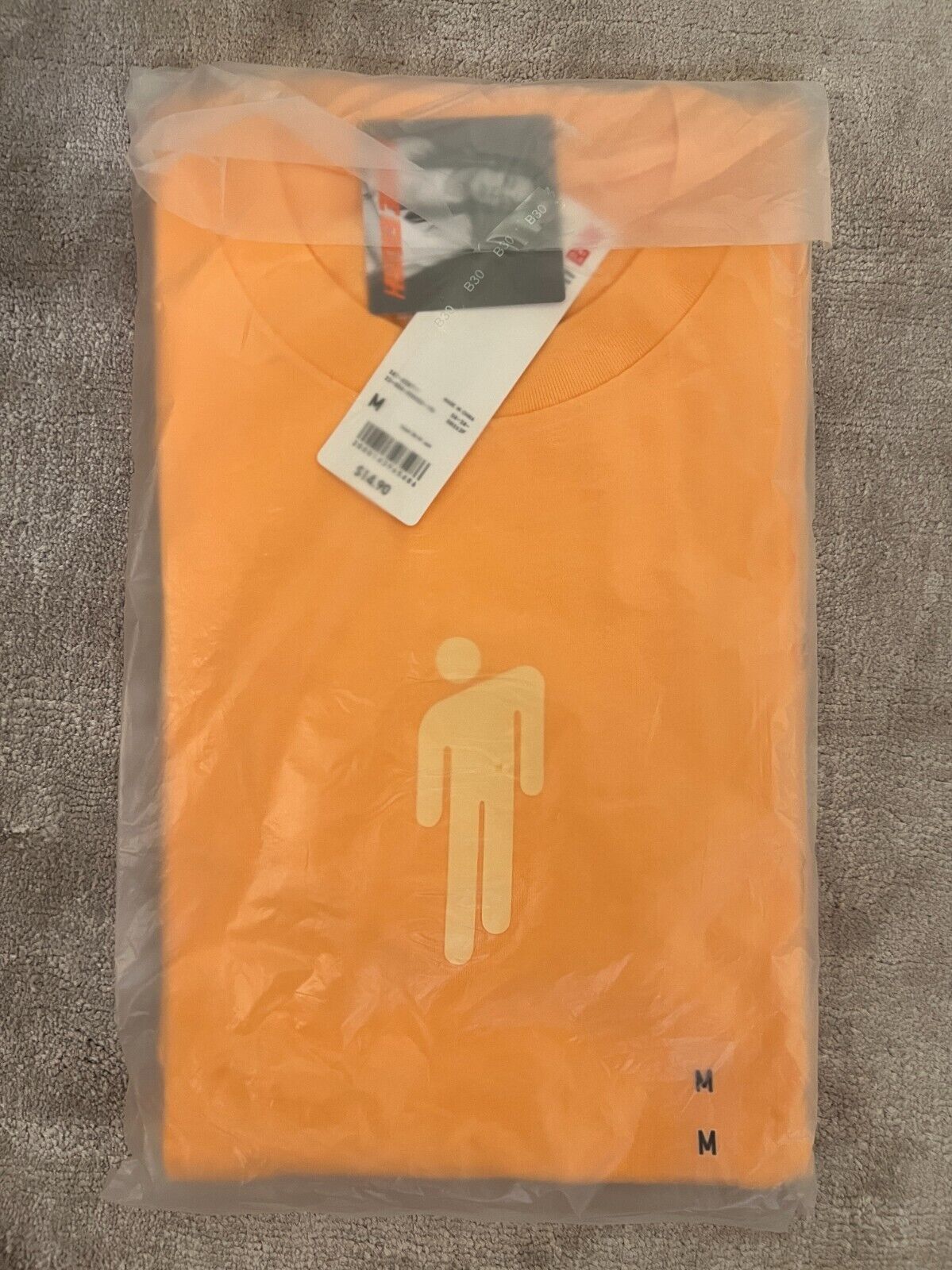Billie Eilish 本人着用 ツアーT M 完売限定 - メルカリ