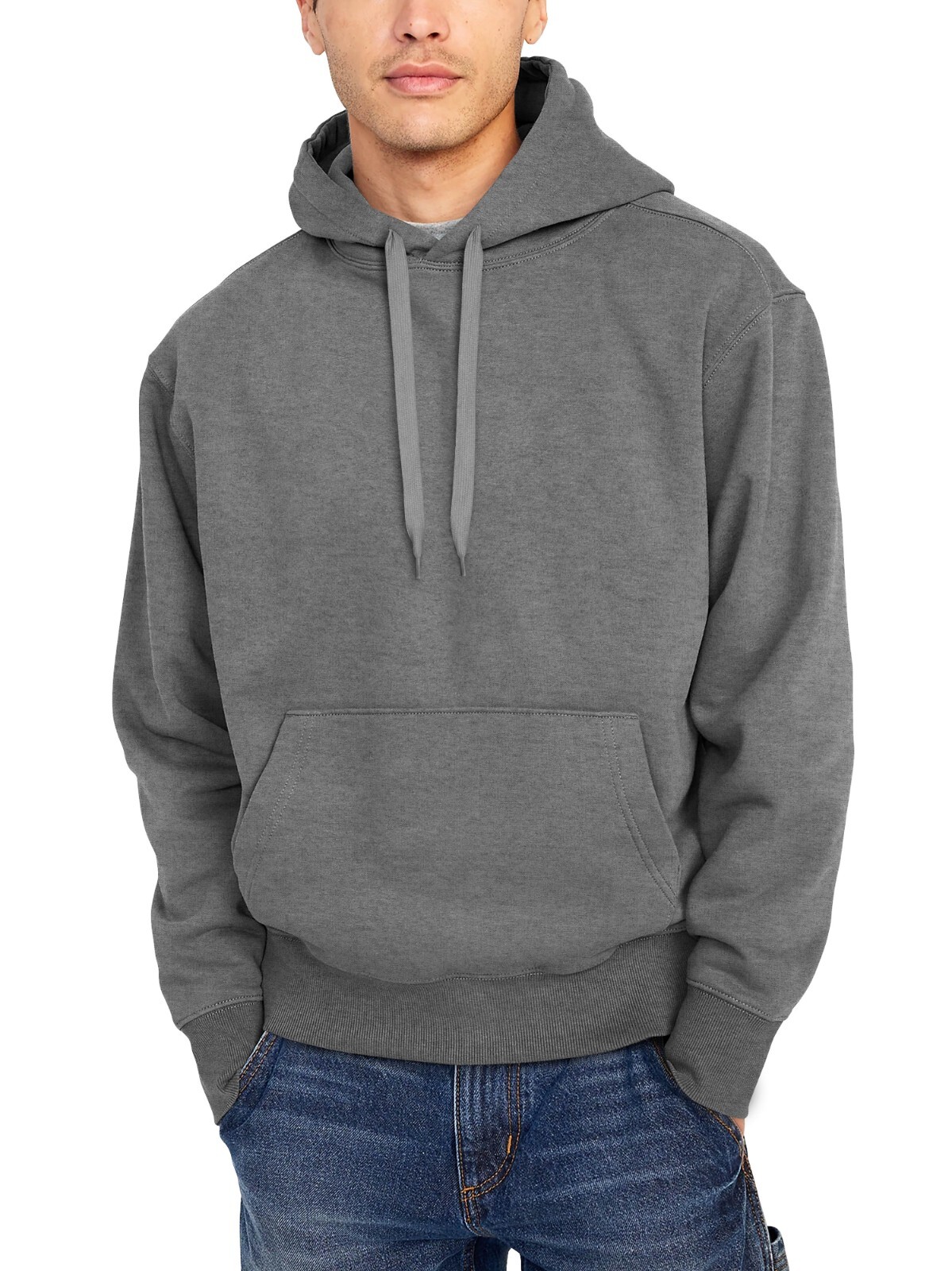 Mens Ultimate Heavyweight Hoodie Sweatshirt Fleece Essentials Pullover XS-5XL