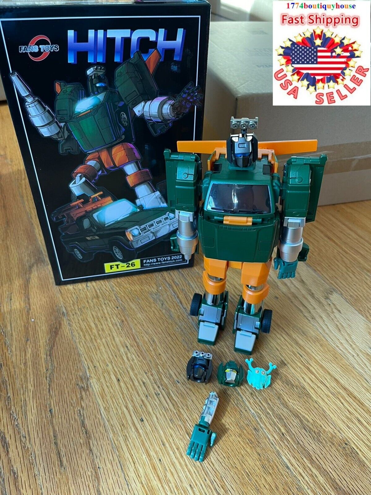 NEW BOX Fans Toys FT-26 Hitch Hoist AUTOBOT ALLOYS NEW BOX Fans Toys FT-26 Hitch Hoist AUTOBOT ALLOYS