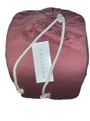 King Size Jersey Rose Solid Sheet Set - Casaluna