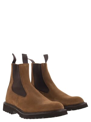 Pre-owned Tricker's Stephen - Chelsea Boot In Peanuts