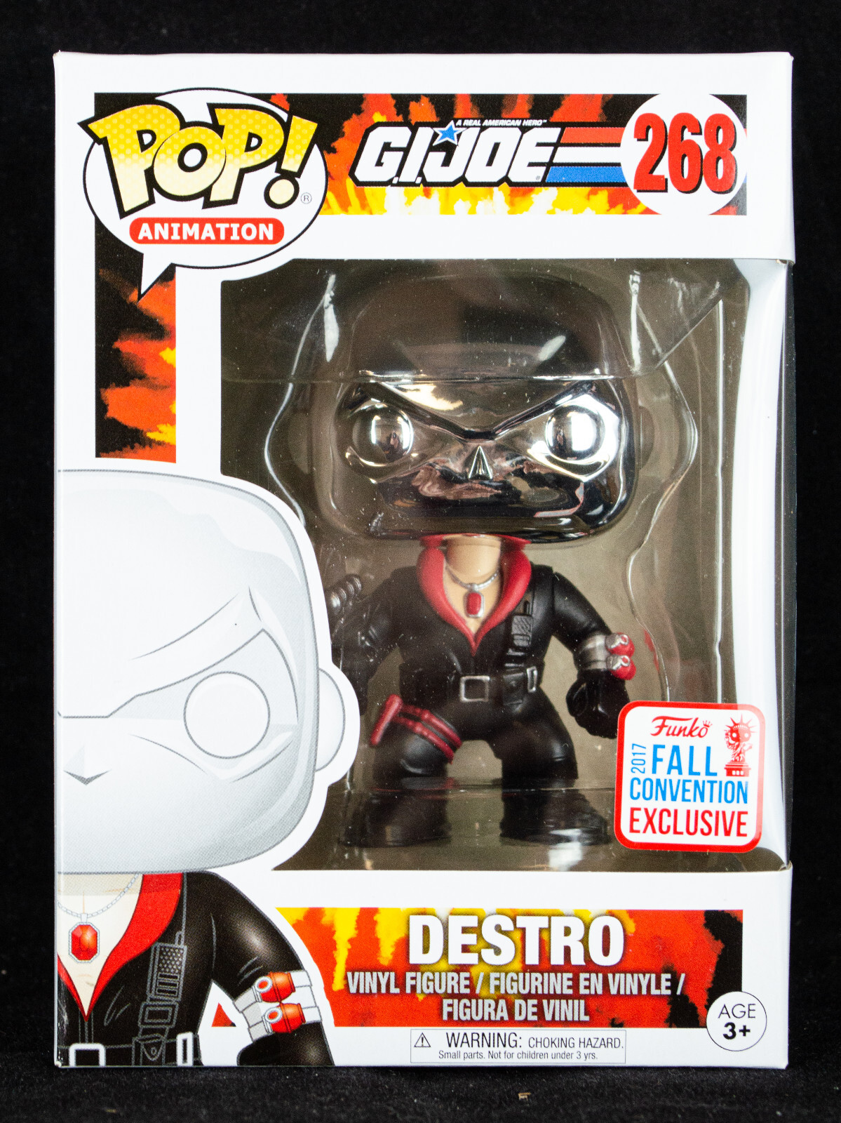 Funko Pop! Animation Destro #268 w/ Protector G.I. Joe Fall