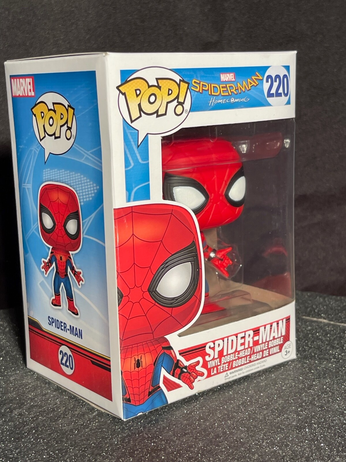 Funko Pop Marvel #220 SPIDER-MAN from Spider-Man Homecoming