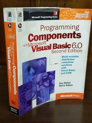 PROGRAMMING COMPONENTS W/MICROSOFT VISUAL BASIC 6.0 2ND EDITION 1998 PAPERBACK