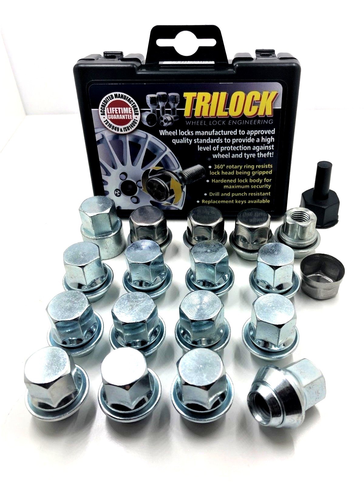 querlenker ford fiesta on Felgenschlosser Schrauben 12x Alloy Wheel Nuts Ford Fiesta Alloys Mk4 Mk5 Mk6 Mk7 Mk8 M12 X 1 5 19m Bolt Elliyas