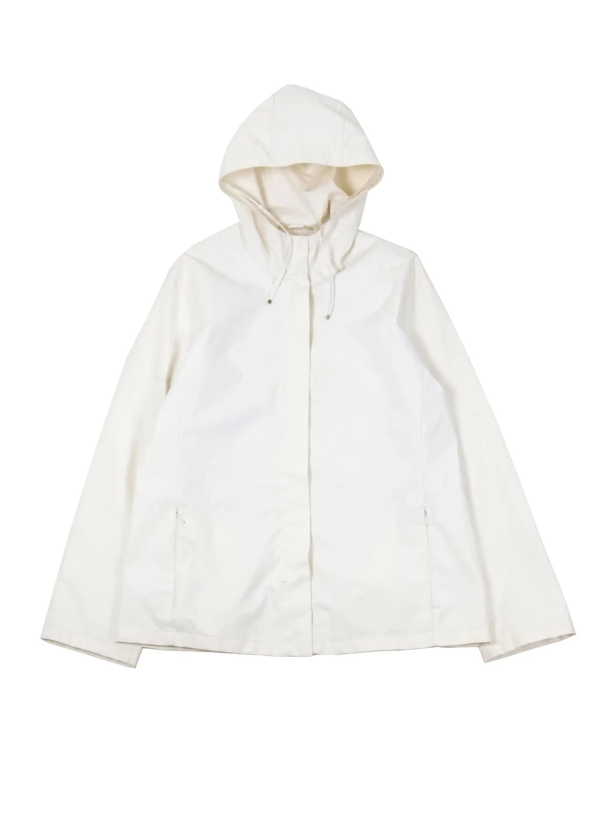 Max Mara 白タグ　サイズ44 コットンシルク ドロスト ブルゾン Max Mara 白タグ サイズ44 コットンシルク ドロスト ブルゾン