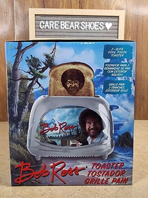 Uncanny Brands Bob Ross Toaster - Toasts Bob's Iconic Face onto Your Toast