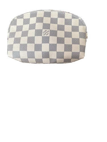 Louis Vuitton Damier Azur Toiletry Pouch Cosmetic Bag eBay