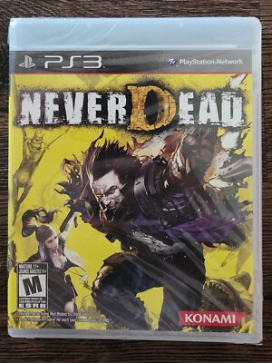 NeverDead (Sony PlayStation 3 PS3) New Factory Sealed - Read Description