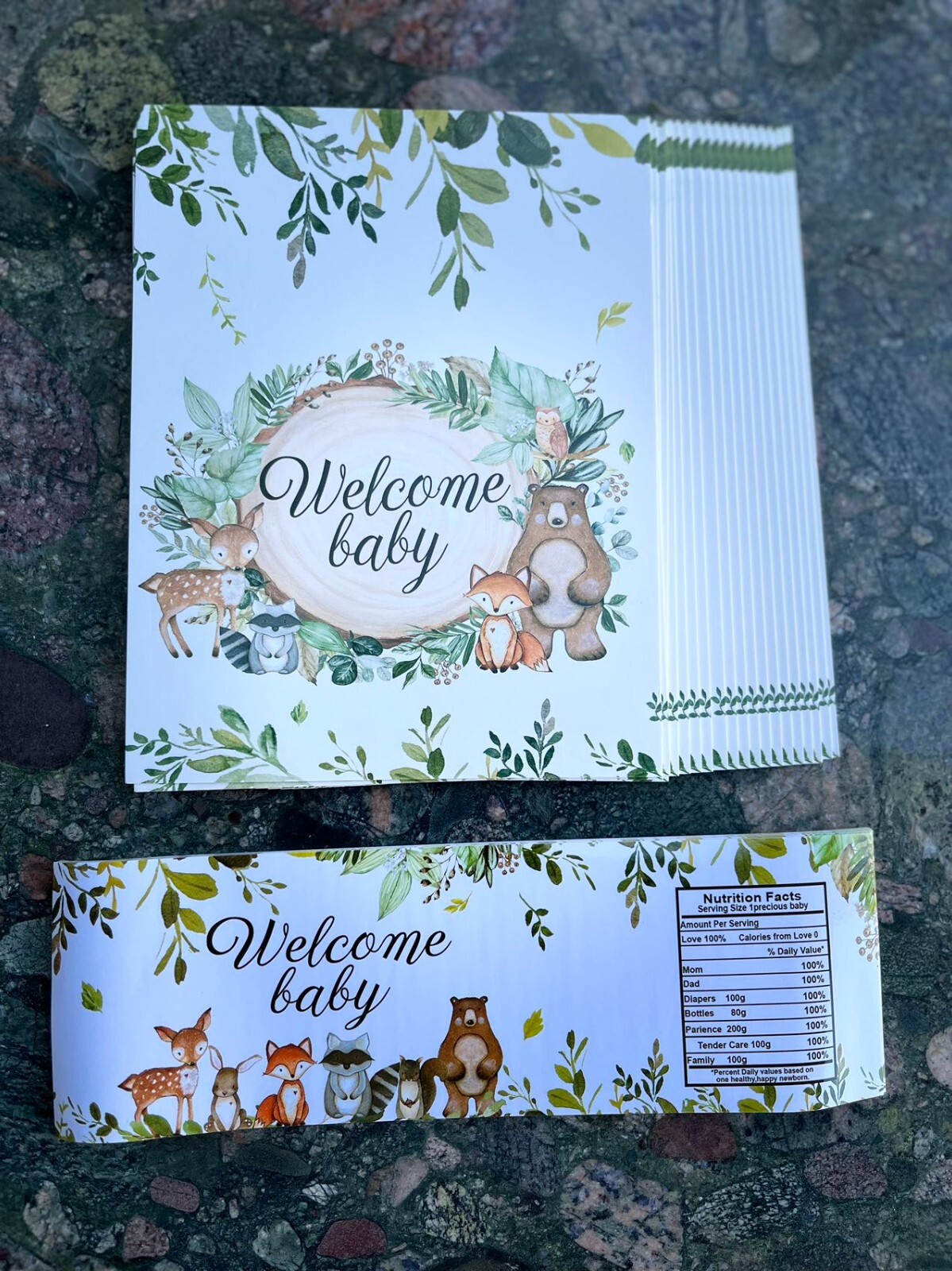20 Woodland Baby Shower Invitations Deer Boy Baby Shower Fox Raccoon Invites