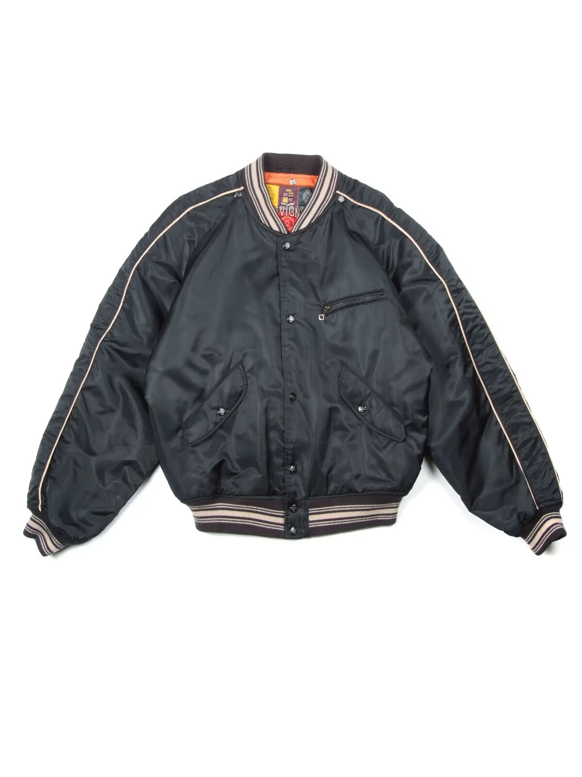 Men's Vintage RARE Chevignon Vintage Bomber HONOR 350 TM Men's Vintage RARE Chevignon Vintage Bomber HONOR 350 TM