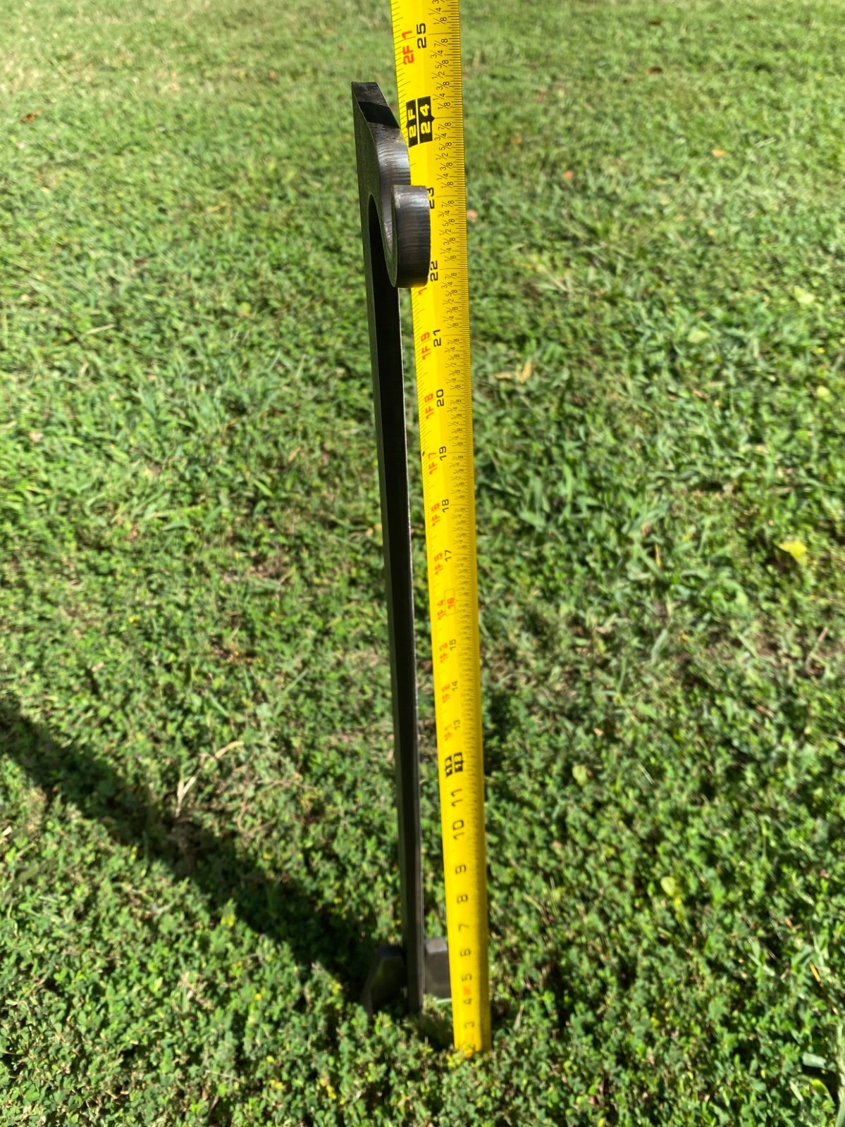 2 Pair 30" Tall 3/8" AR500 Ground Stake Stand w/ Hook for Steel Shooting Targets