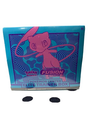 Pokemon Center Exclusive Sword & Shield Fusion Strike ETB - Elite Trainer Box