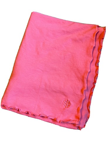 Coolibar Baby Sun Blanket, UPF 50+ Sun Protective, One Size, Pink/Coral