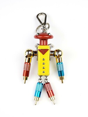 Prada robot keychain outlet