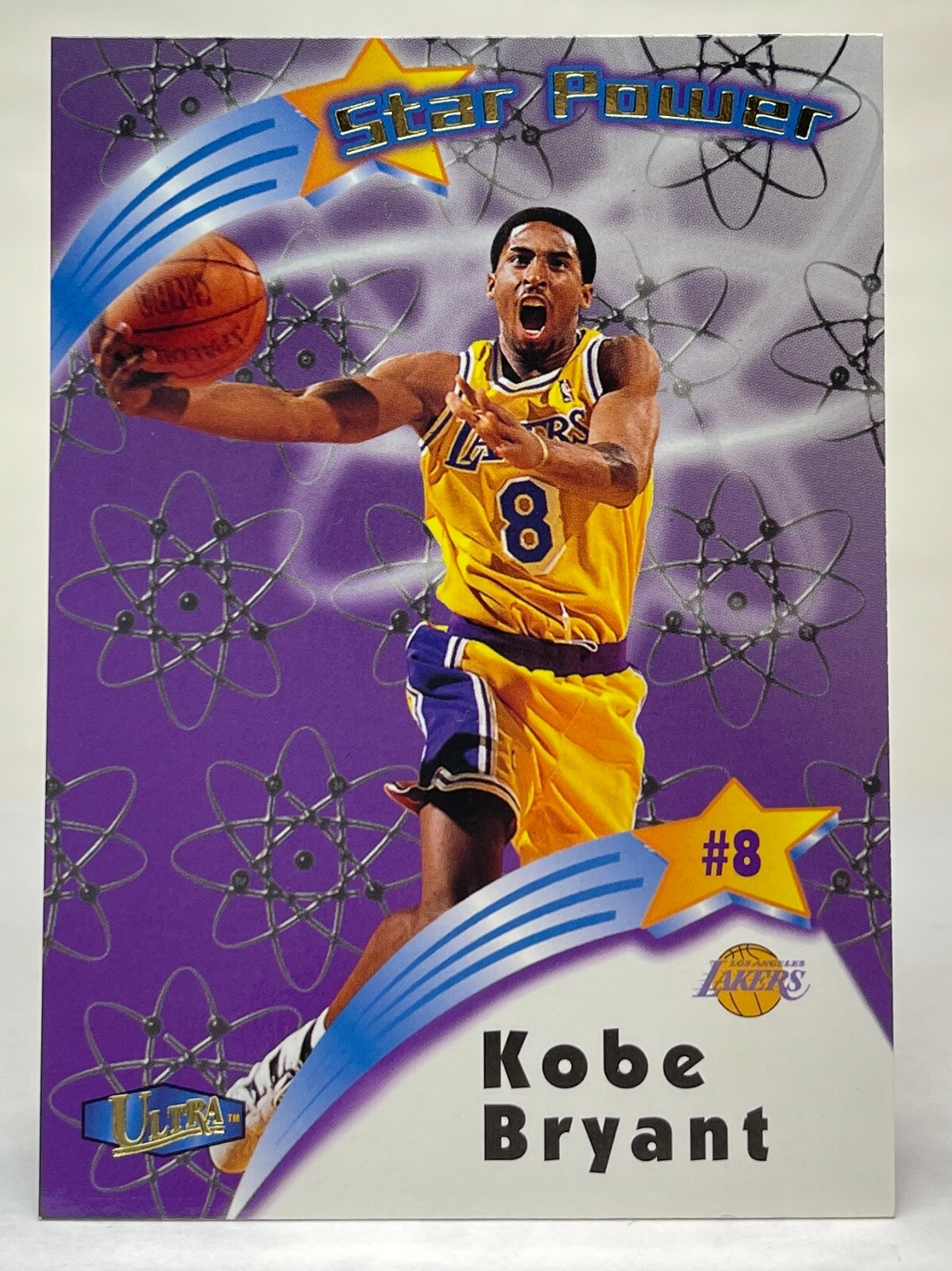 Kobe Bryant LA Lakers 1997-98 Fleer Ultra Star Power Insert Kobe Bryant LA Lakers 1997-98 Fleer Ultra Star Power Insert