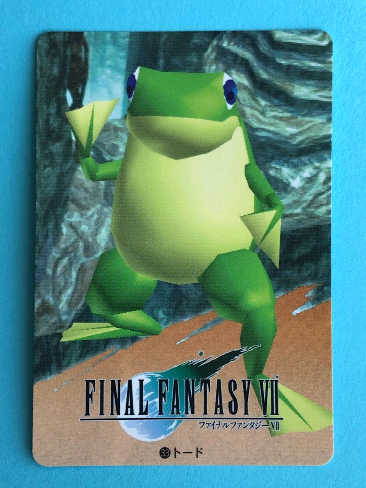 Toad Final Fantasy VII Carddass 1997 No33 SQUARE BANDAI