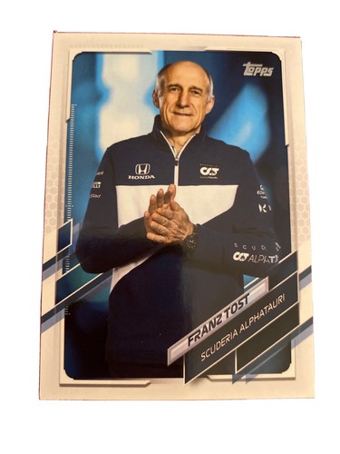 2021 Topps Formula 1 Franz Tost Scuderia Alphatauri Card #88