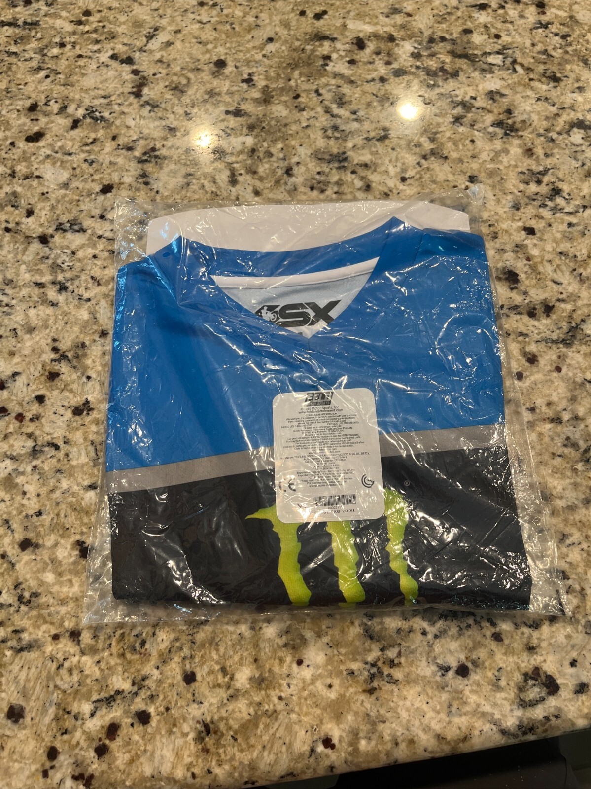 Feld Motor Sports Shirt Size XL Grey long sleeve