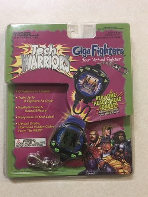 Tiger Electronics TECH WARRIORS Giga Fighters (Sealed)