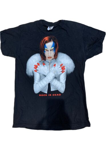 Marilyn Manson t shirt vintage Rock Is Dead | eBay Marilyn Manson t shirt vintage Rock Is Dead | eBay