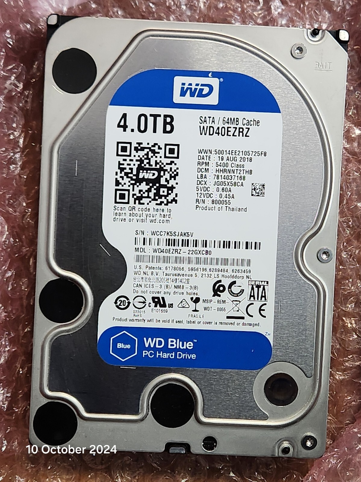 Western Digital 4TB 3.5