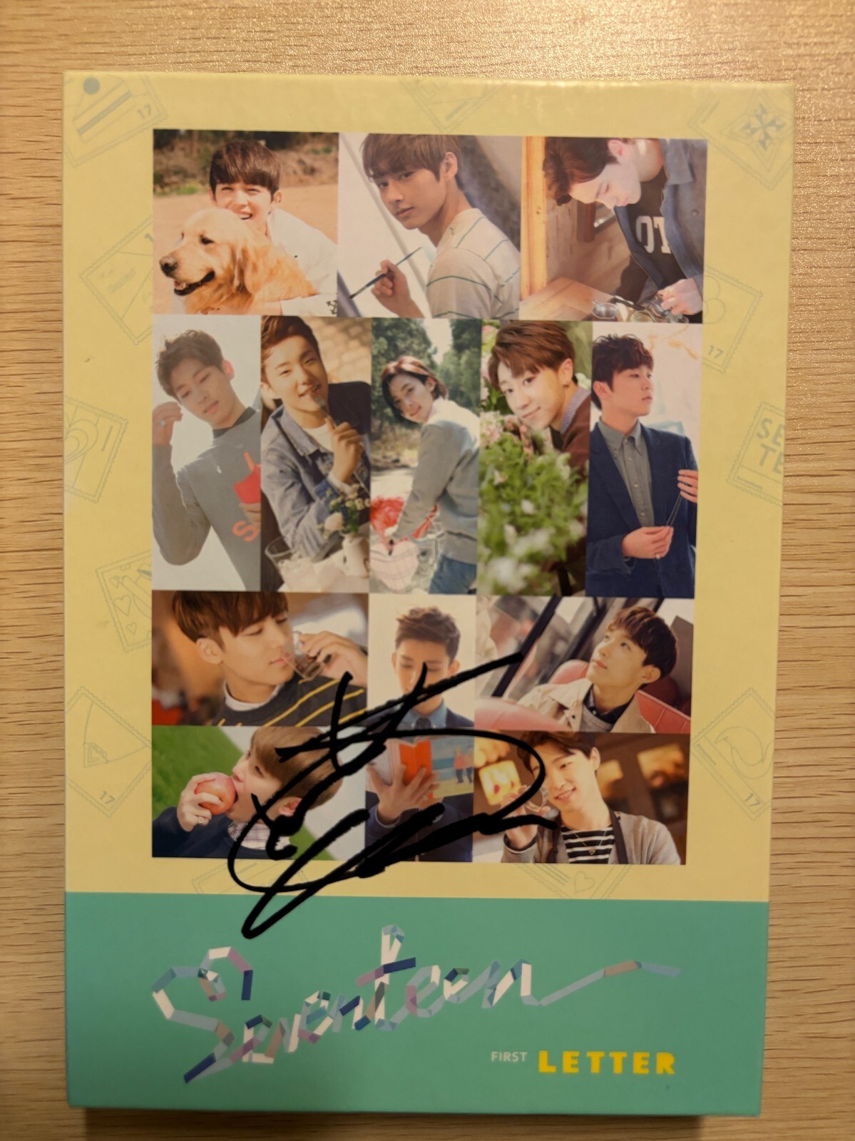 SEVENTEEN   love & letter  全員の直筆サイン入り SEVENTEEN love & letter 全員の直筆サイン入り
