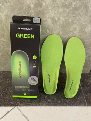 Superfeet Green Original Insoles sizes E UK8 -9.5