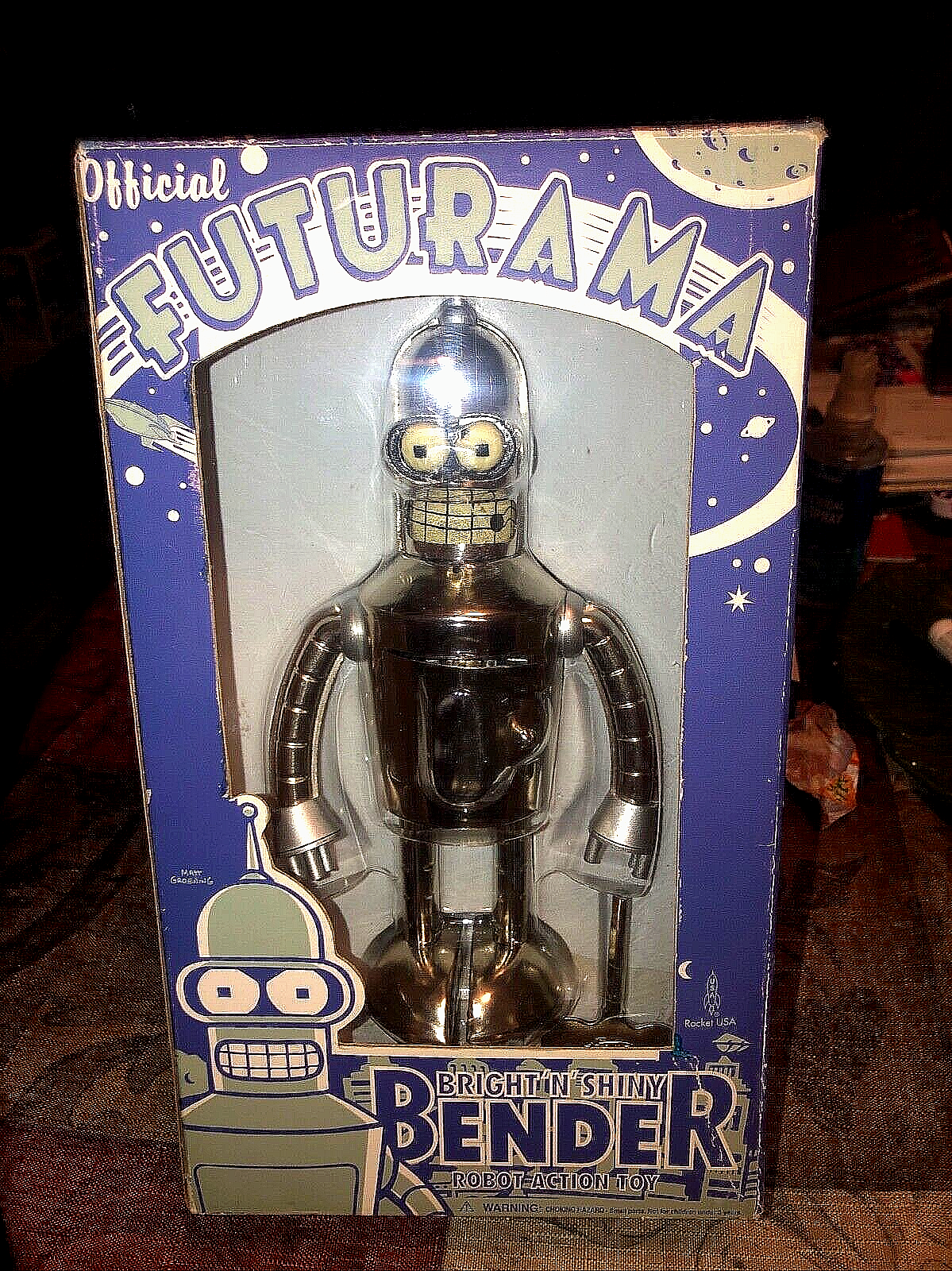 FUTURAMA ロボット アクショントイ BENDER ＆ NIBBLER